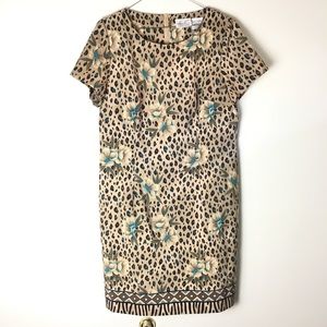 Kathie Lee Women’s Leopard Print Dress Size 14
